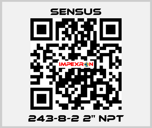 243-8-2 2" NPT Sensus