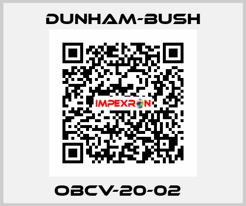 OBCV-20-02   Dunham-Bush