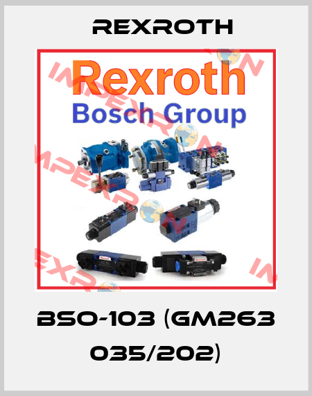 BSO-103 (GM263 035/202) Rexroth