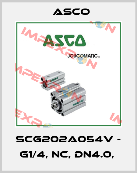 SCG202A054V - G1/4, NC, DN4.0,  Asco