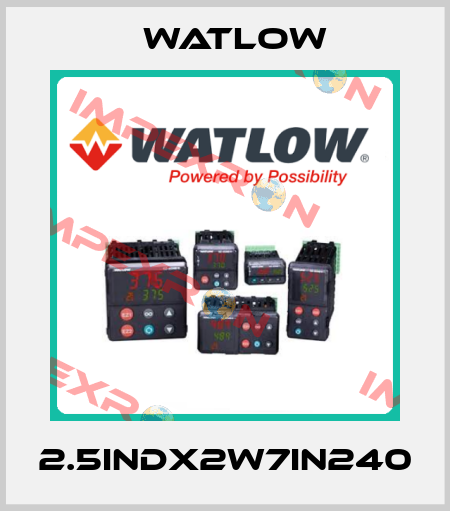 2.5INDX2W7IN240 Watlow