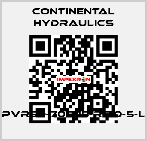 PVR50-70B 15-RF-0-5-L Continental Hydraulics