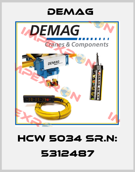 HCW 5034 Sr.N: 5312487 Demag