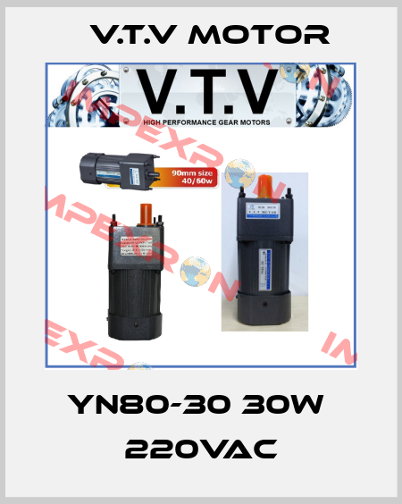 YN80-30 30W  220Vac V.t.v Motor