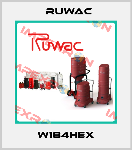 W184HEX Ruwac
