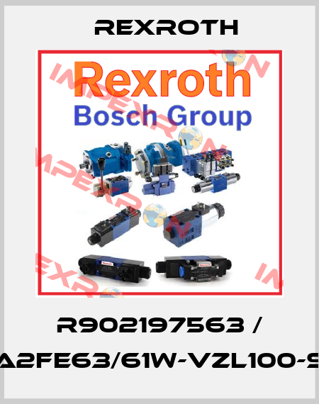 R902197563 / A2FE63/61W-VZL100-S Rexroth