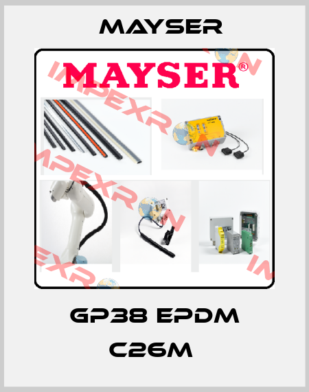 GP38 EPDM C26M  Mayser