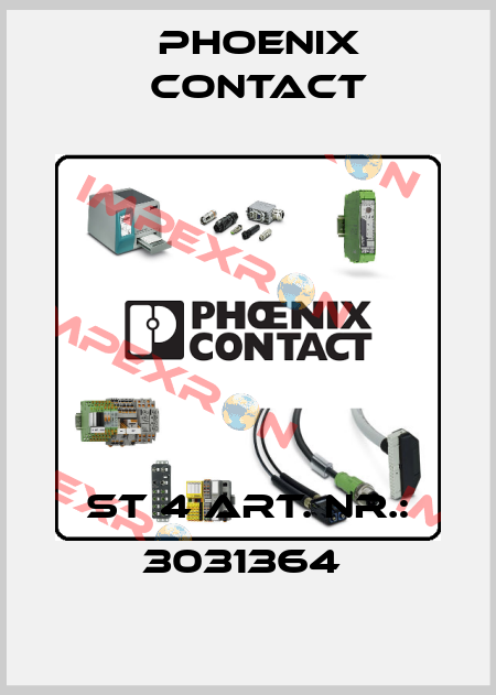 ST 4 ART. NR.: 3031364  Phoenix Contact