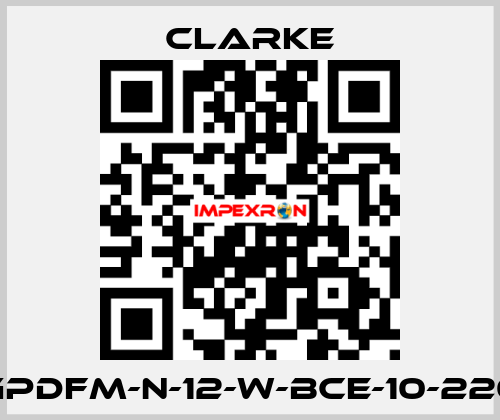 GPDFM-N-12-W-BCE-10-220 Clarke