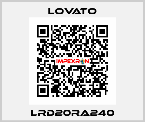LRD20RA240 Lovato