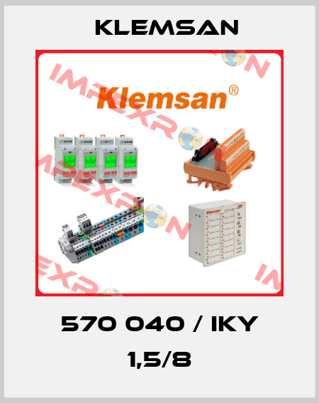 570 040 / IKY 1,5/8 Klemsan