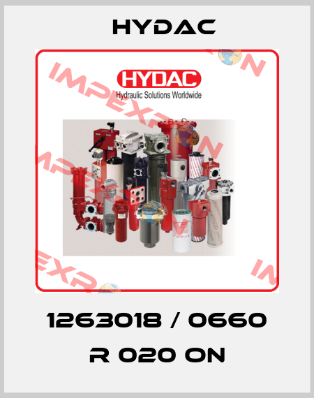 1263018 / 0660 R 020 ON Hydac