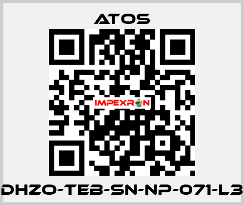 DHZO-TEB-SN-NP-071-L3 Atos