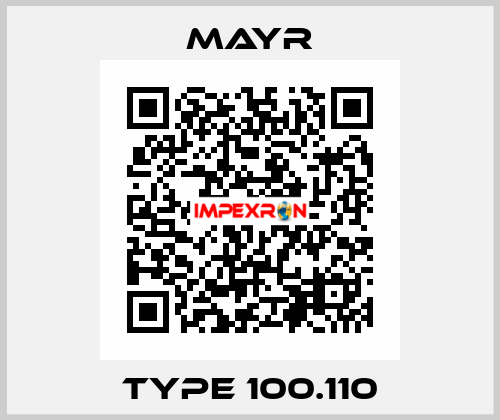 Type 100.110 Mayr