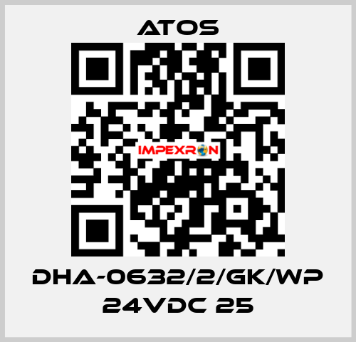 DHA-0632/2/GK/WP 24VDC 25 Atos