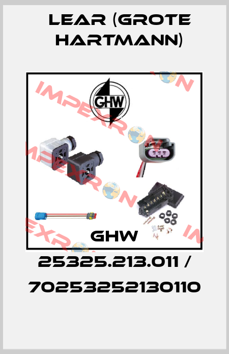 GHW 25325.213.011 / 70253252130110 Lear (Grote Hartmann)