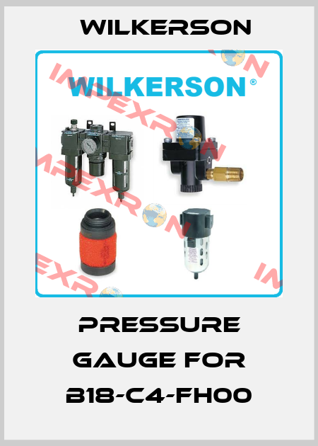 pressure gauge for B18-C4-FH00 Wilkerson