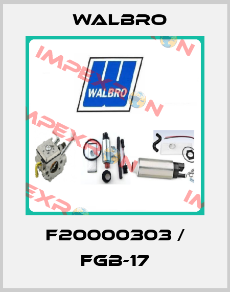 F20000303 / FGB-17 Walbro