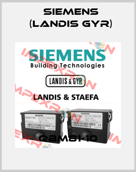 QBM81-10 Siemens (Landis Gyr)