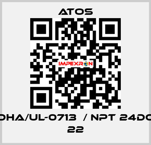 DHA/UL-0713  / NPT 24DC 22 Atos