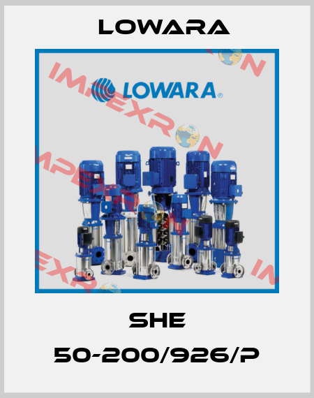 SHE 50-200/926/P Lowara