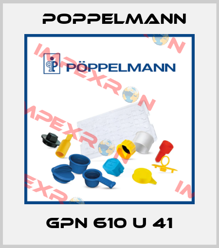 GPN 610 U 41 Poppelmann