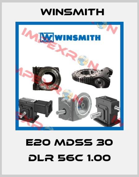E20 MDSS 30 DLR 56C 1.00 Winsmith