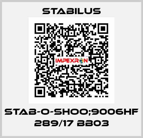 STAB-O-SHOO;9006HF 289/17 BB03 Stabilus