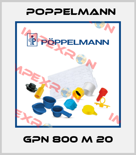 GPN 800 M 20 Poppelmann