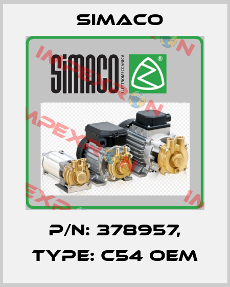 P/N: 378957, Type: C54 OEM Simaco