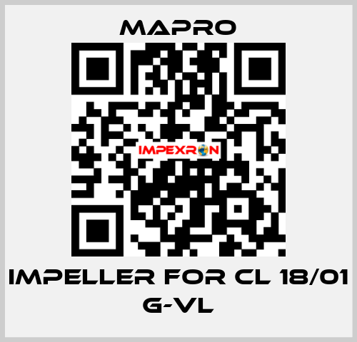 IMPELLER for CL 18/01 G-VL Mapro