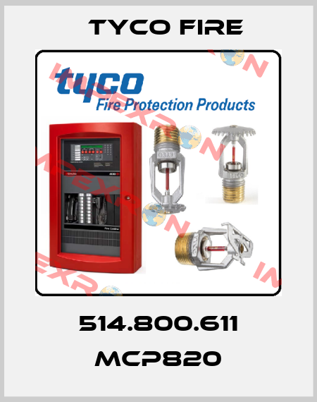 514.800.611 MCP820 Tyco Fire