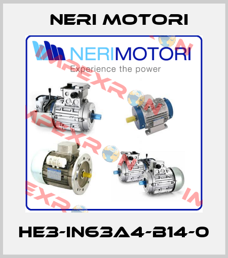 HE3-IN63A4-B14-0 Neri Motori