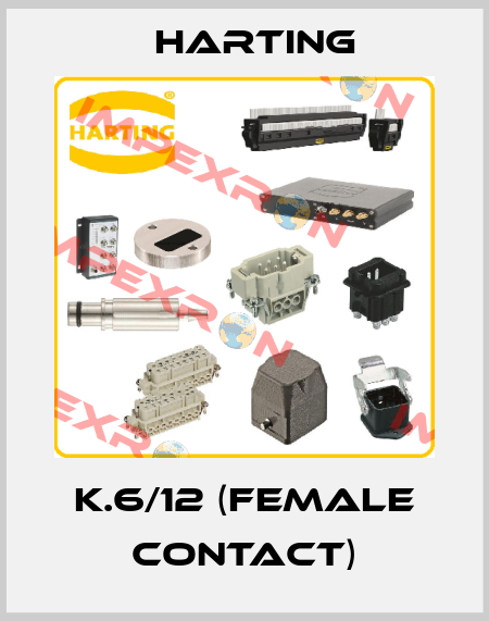 K.6/12 (female contact) Harting