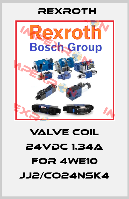 Valve coil 24VDC 1.34A for 4WE10 JJ2/CO24NSK4 Rexroth