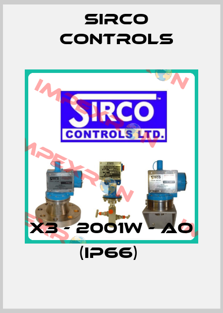 X3 - 2001W - AO (IP66)  Sirco Controls