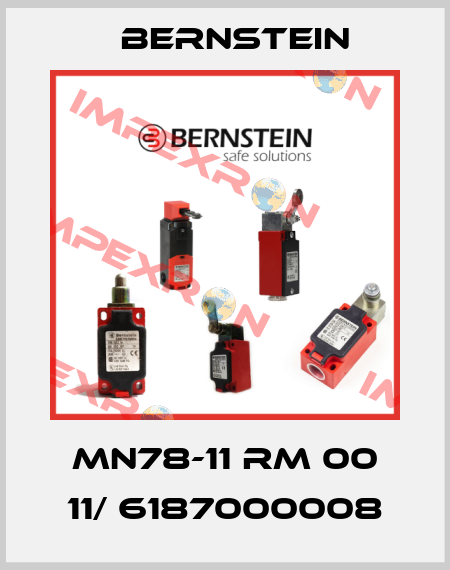 MN78-11 RM 00 11/ 6187000008 Bernstein