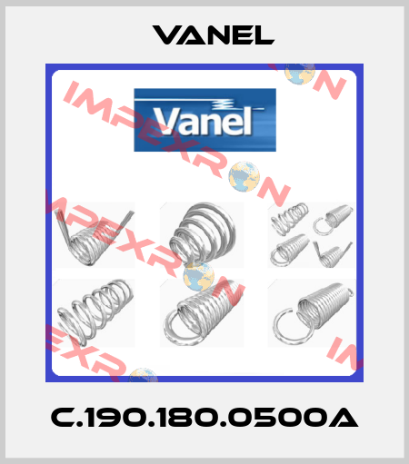 C.190.180.0500A Vanel