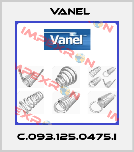 C.093.125.0475.I Vanel