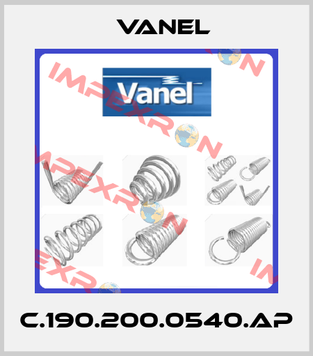 C.190.200.0540.AP Vanel