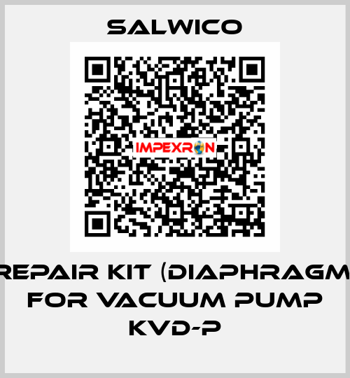 Repair Kit (Diaphragm) for vacuum pump KVD-P Salwico