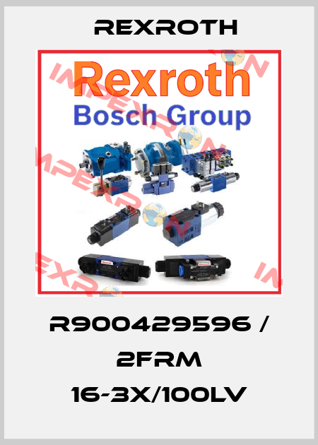 R900429596 / 2FRM 16-3X/100LV Rexroth