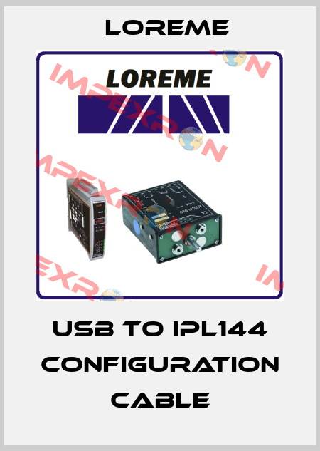 USB to IPL144 Configuration Cable Loreme