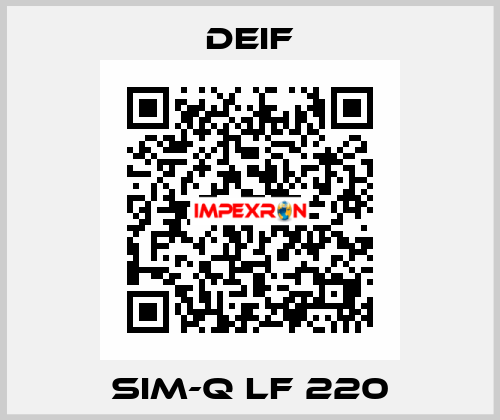 SIM-Q LF 220 Deif