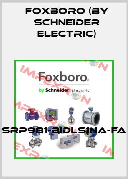 SRP981-BIDLS1NA-FA Foxboro (by Schneider Electric)
