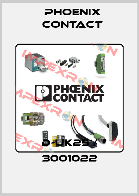 D-UK25 / 3001022 Phoenix Contact