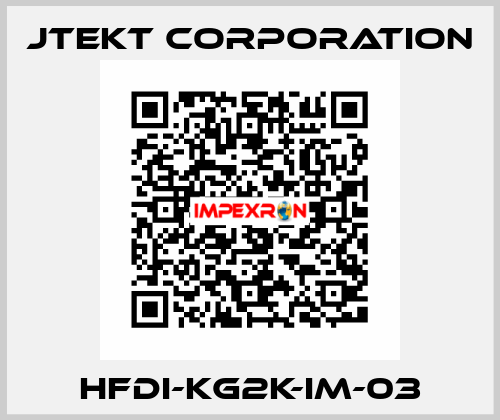 HFDI-KG2K-IM-03 JTEKT CORPORATION