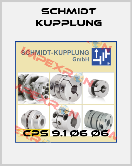 CPS 9.1 ø6 ø6 Schmidt Kupplung