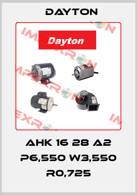 AHK16 S28 P6.55W3.55R0.725 DAYTON