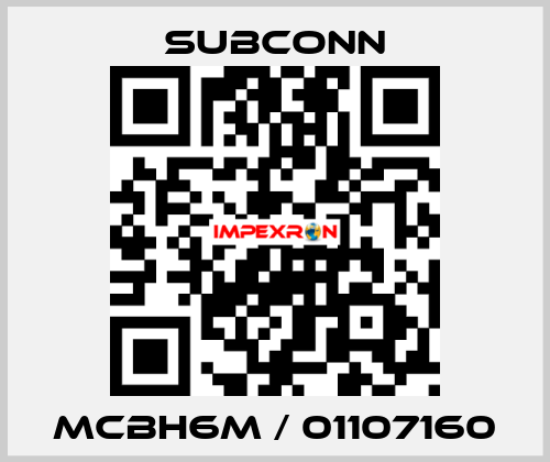 MCBH6M / 01107160 SubConn